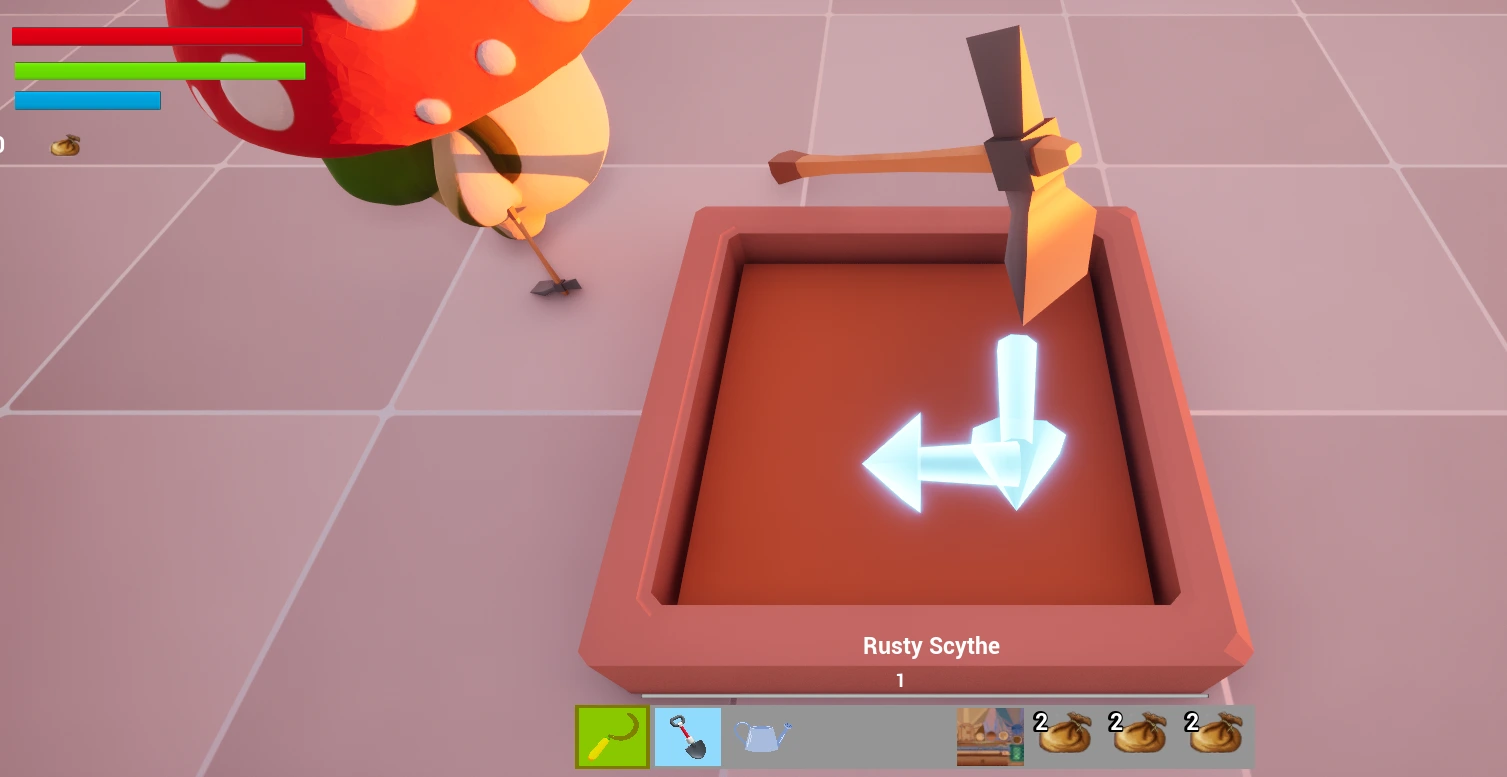 Tilling mini-game